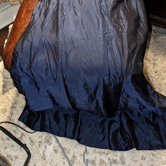 JS Collections size 10 navy skirt suit vintage. - Picture 5 of 16